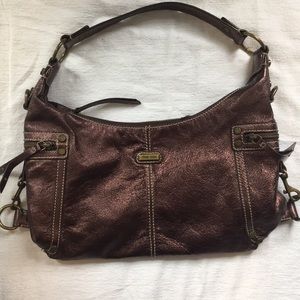 The Sak 100% cowhide shell purse